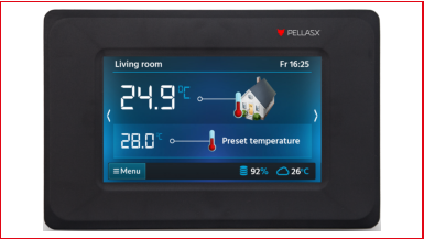 Kontrolieris PellasX Room thermostat 3