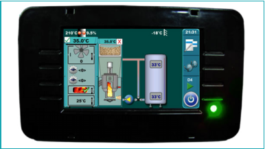 CENTROMETAL VADĪBAS AUTOMĀTIKA - BIO TEC PLUS TOUCH